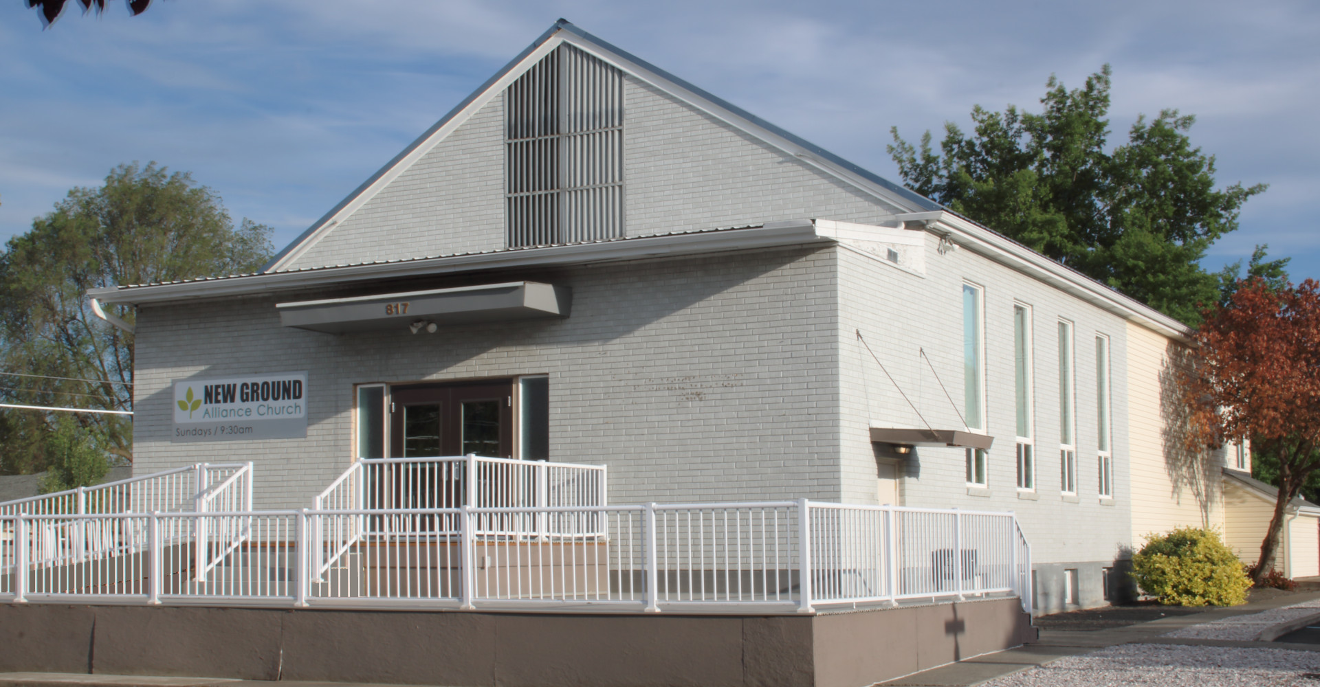 Exterior of New Ground Alliance Church